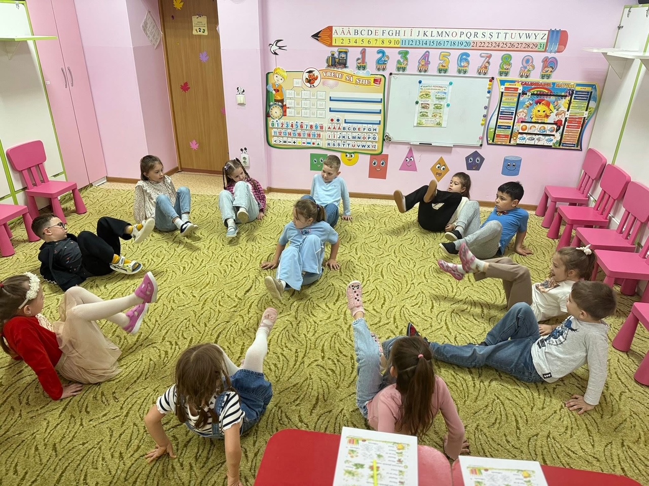 Activități de mișcare în clasă